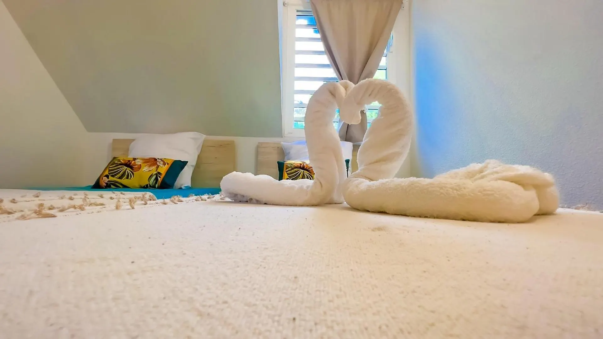 Magnifique Appartement Fleurs Caraibes - 6 Personnes En Residence Avec Piscine Privee - Sainte Anne Guadeloupe